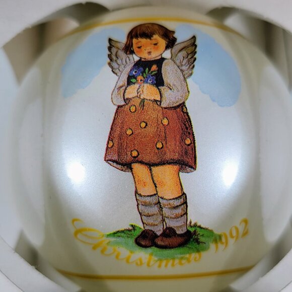 Berta Hummel Christmas Ball 1978 & 1992 Hummel Ornament Schmid Sweet Blessings - Picture 9 of 16